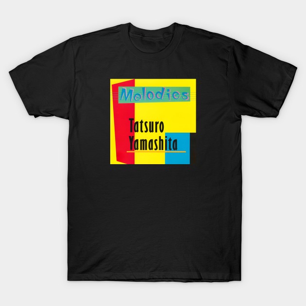 Melodies Album Cover - Tatsuro Yamashita T-Shirt by ArcaNexus